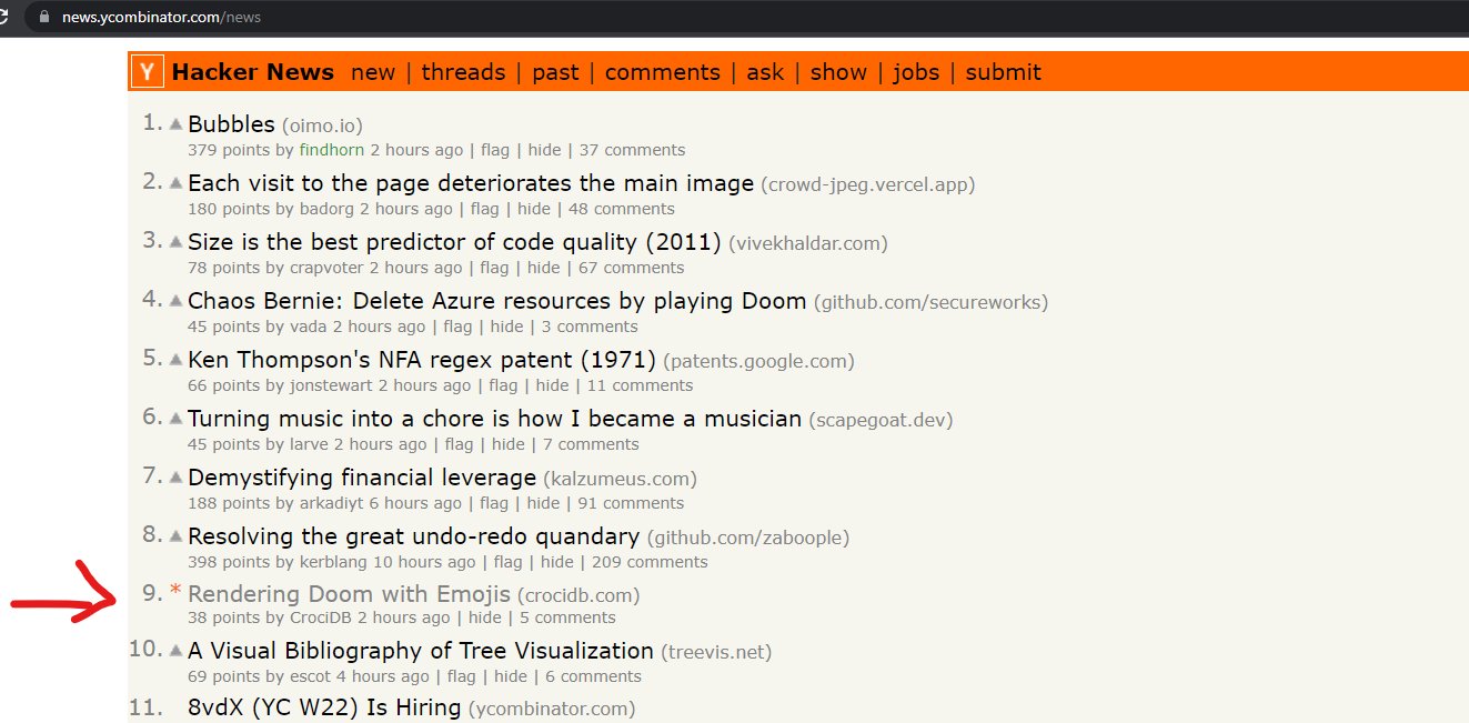 I&rsquo;m on the front page of Hacker News!