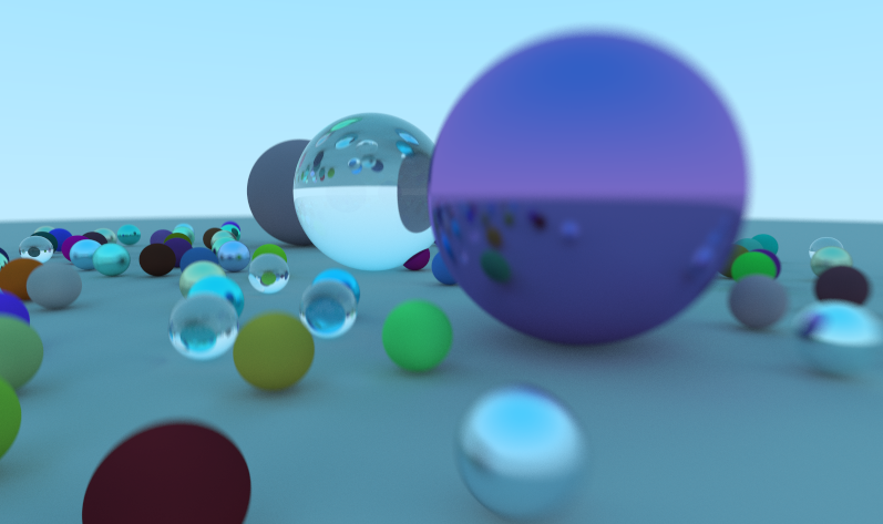 a basic raytracer written in Rust